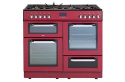 Bush BFCX100DFB Dual Fuel Range Cooker - Burgandy